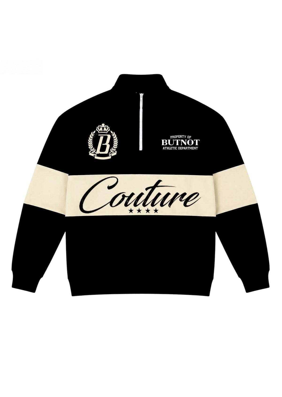 FELPA ZIP BUTNOT COUTURE