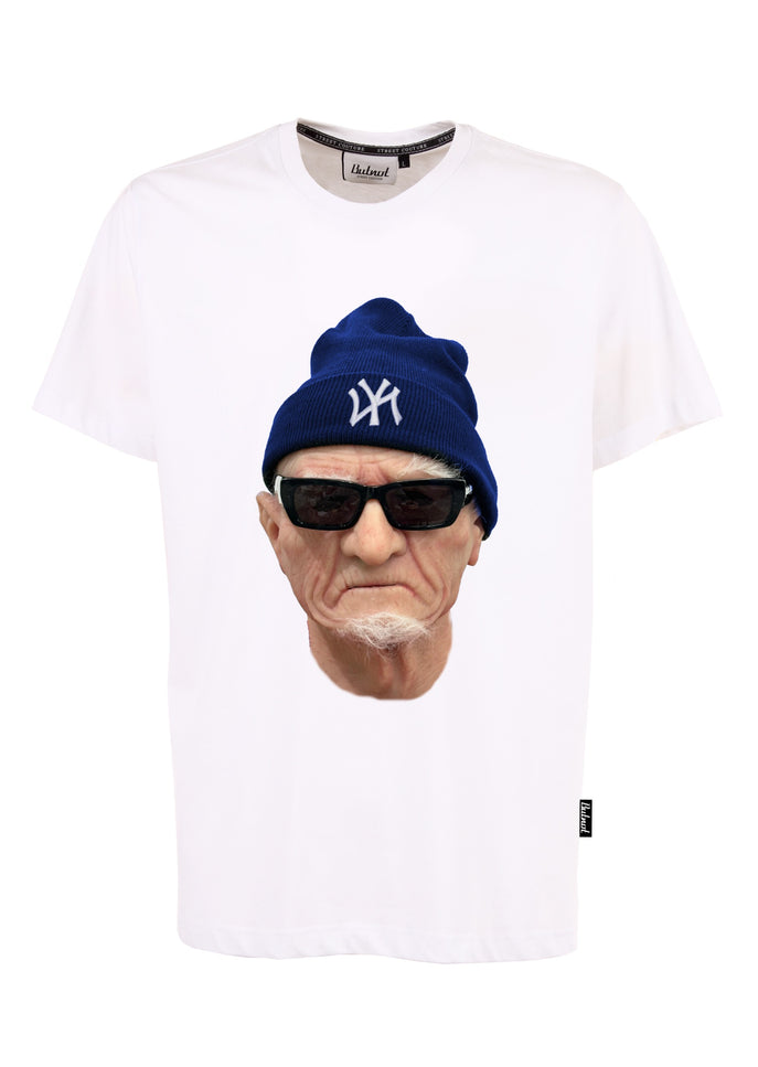 T-SHIRT CON STAMPA ZIO WILLY CAP