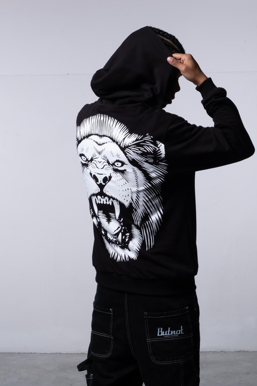 HOODIE STAMPA LEONE