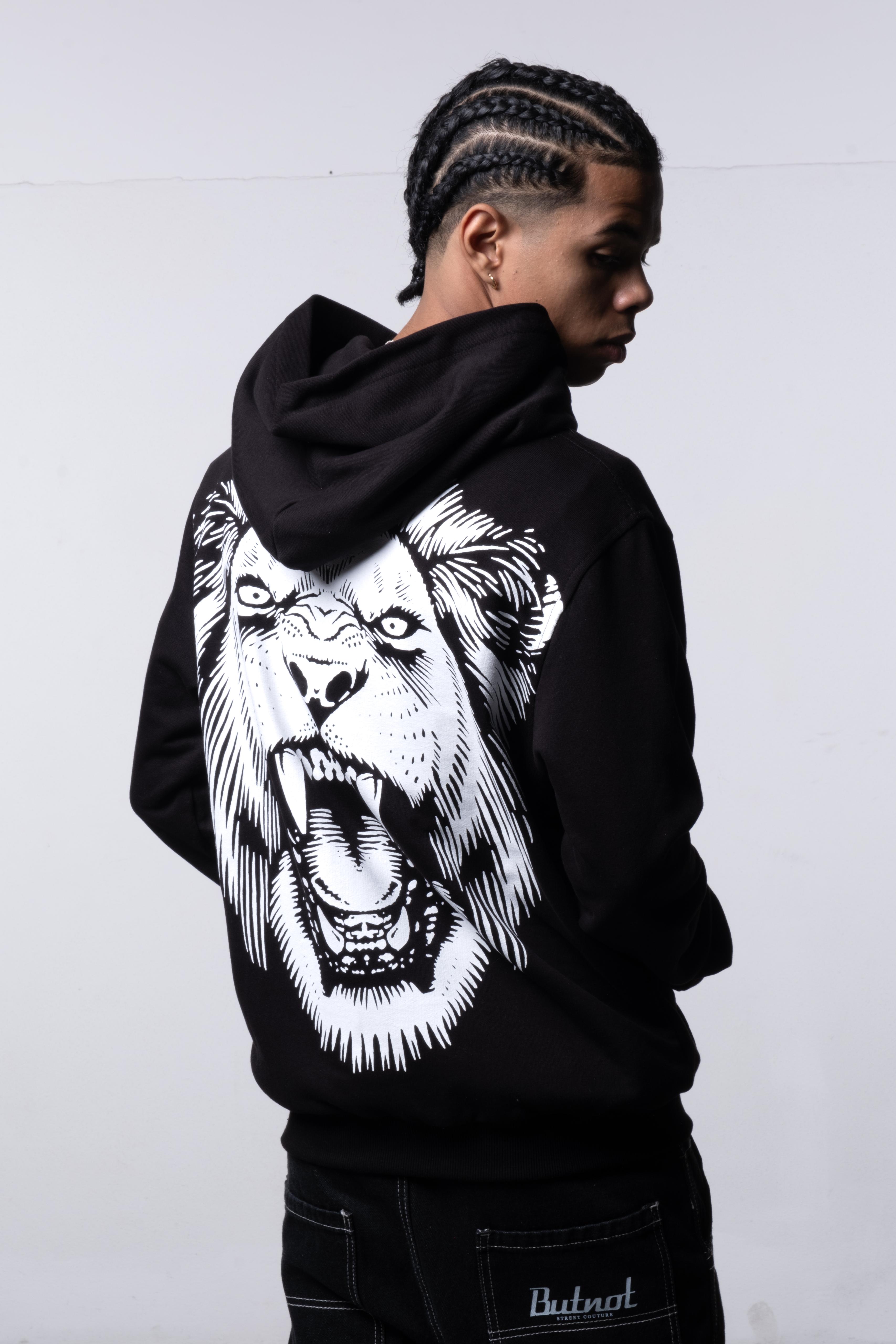 HOODIE STAMPA LEONE