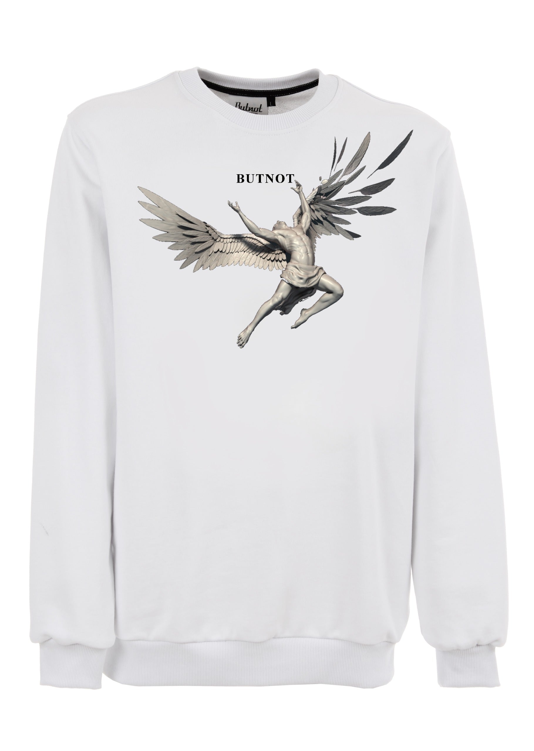 FELPA GIROCOLLO STAMPA ANGELO