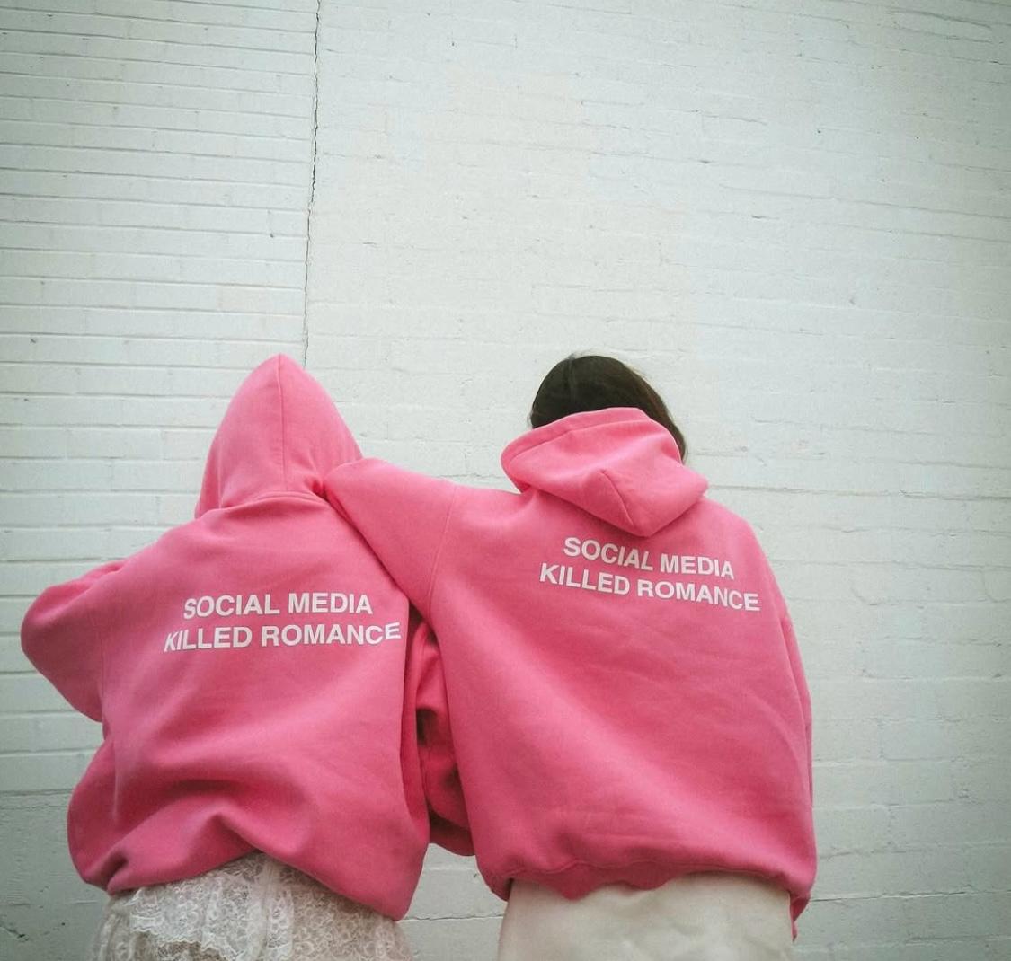 HOODIE SOCIAL MEDIA KILLED ROMANCE