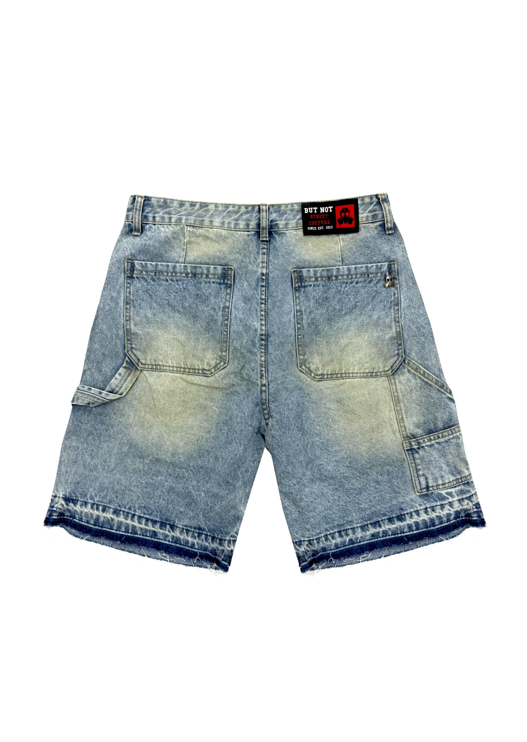 SHORTS DENIM BUTNOT FRAYED