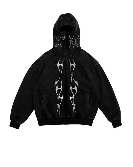 HOODIE BUTNOT MASK WASHED