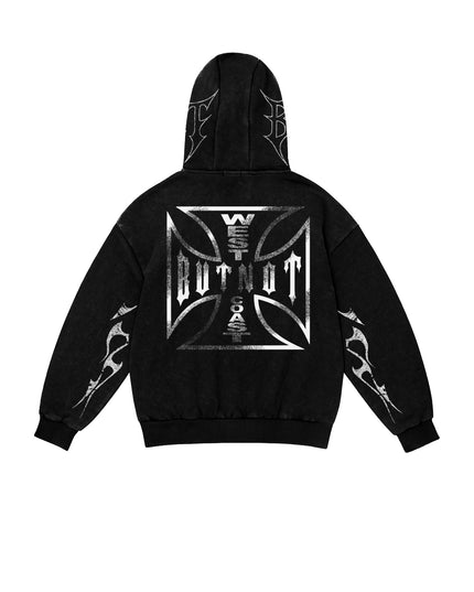 HOODIE BUTNOT MASK WASHED