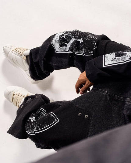 JEANS DENIM PRAY TRUST WAIT