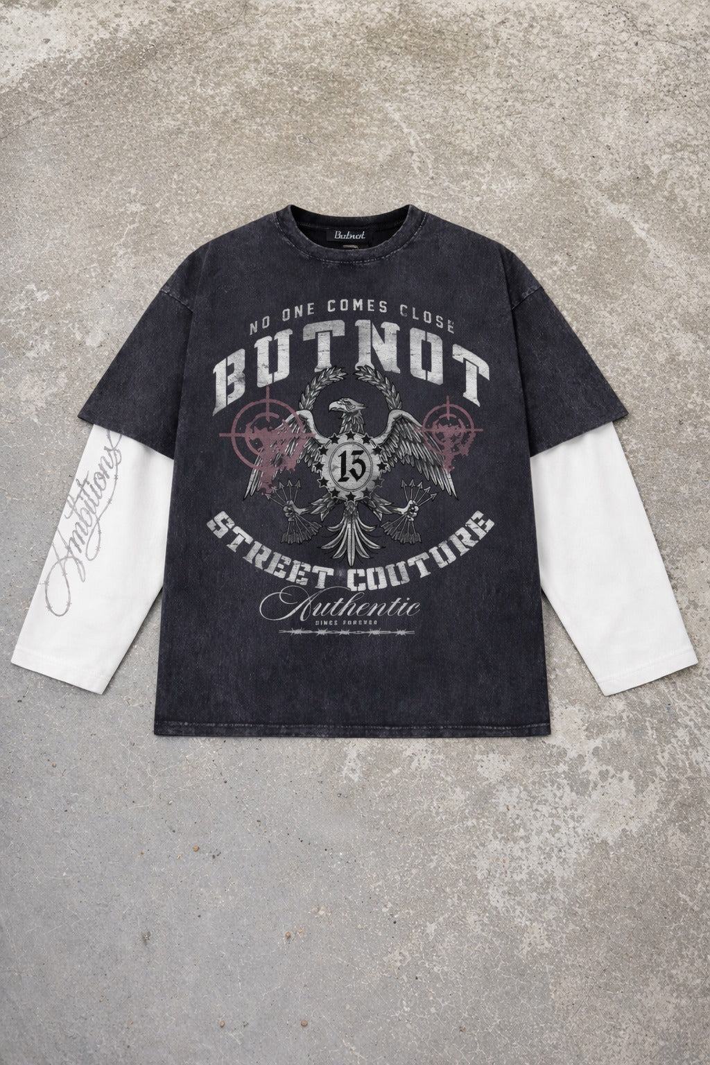 LONGSLEEVE BUTNOT WASHED AUTHENTIC