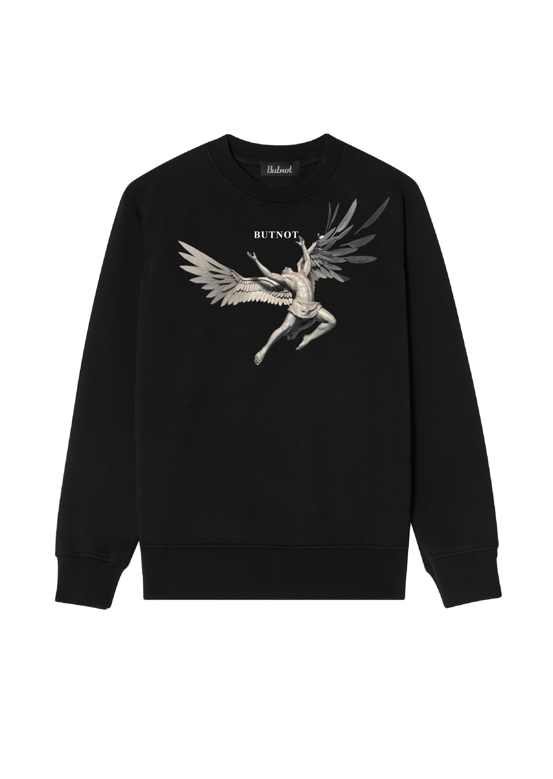 FELPA GIROCOLLO STAMPA ANGELO