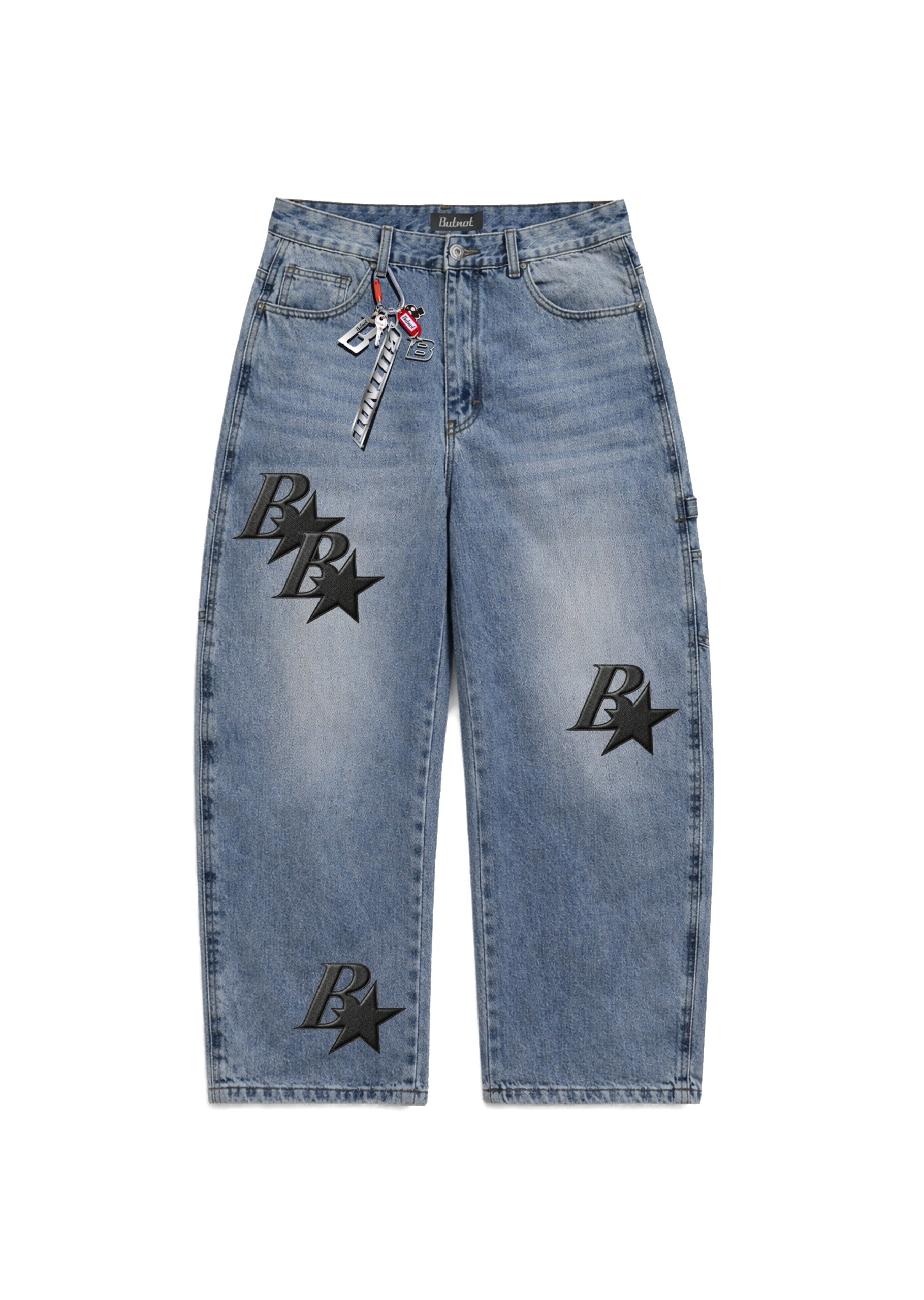 JEANS DENIM BUTNOT BAGGY CLEAR B-STAR