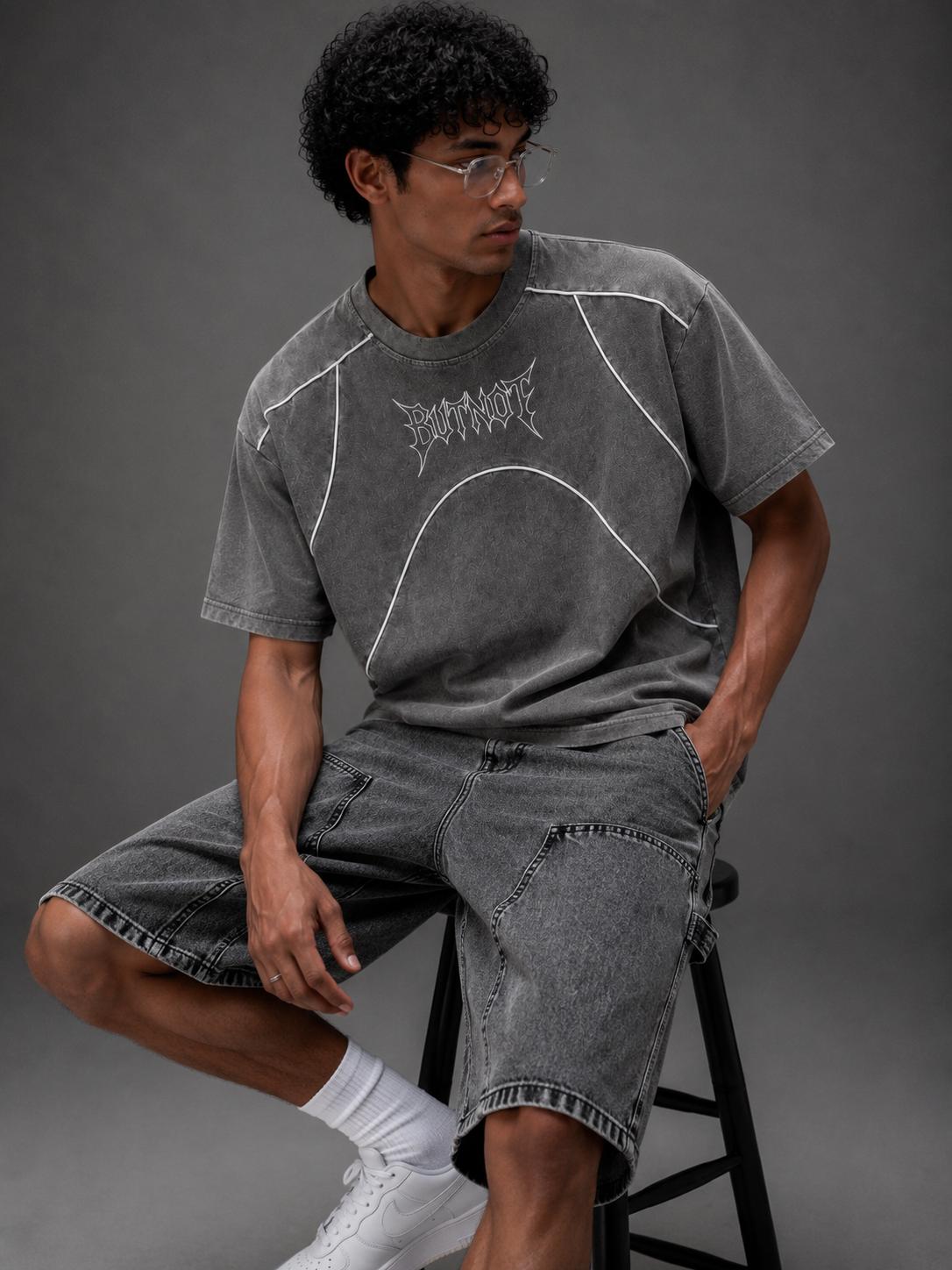 SHORTS BUTNOT GREY
