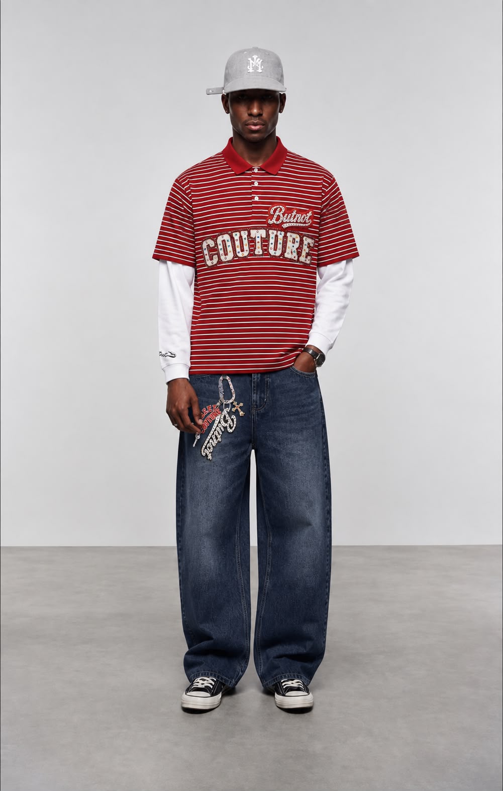 POLO BUTNOT RHINESTONE