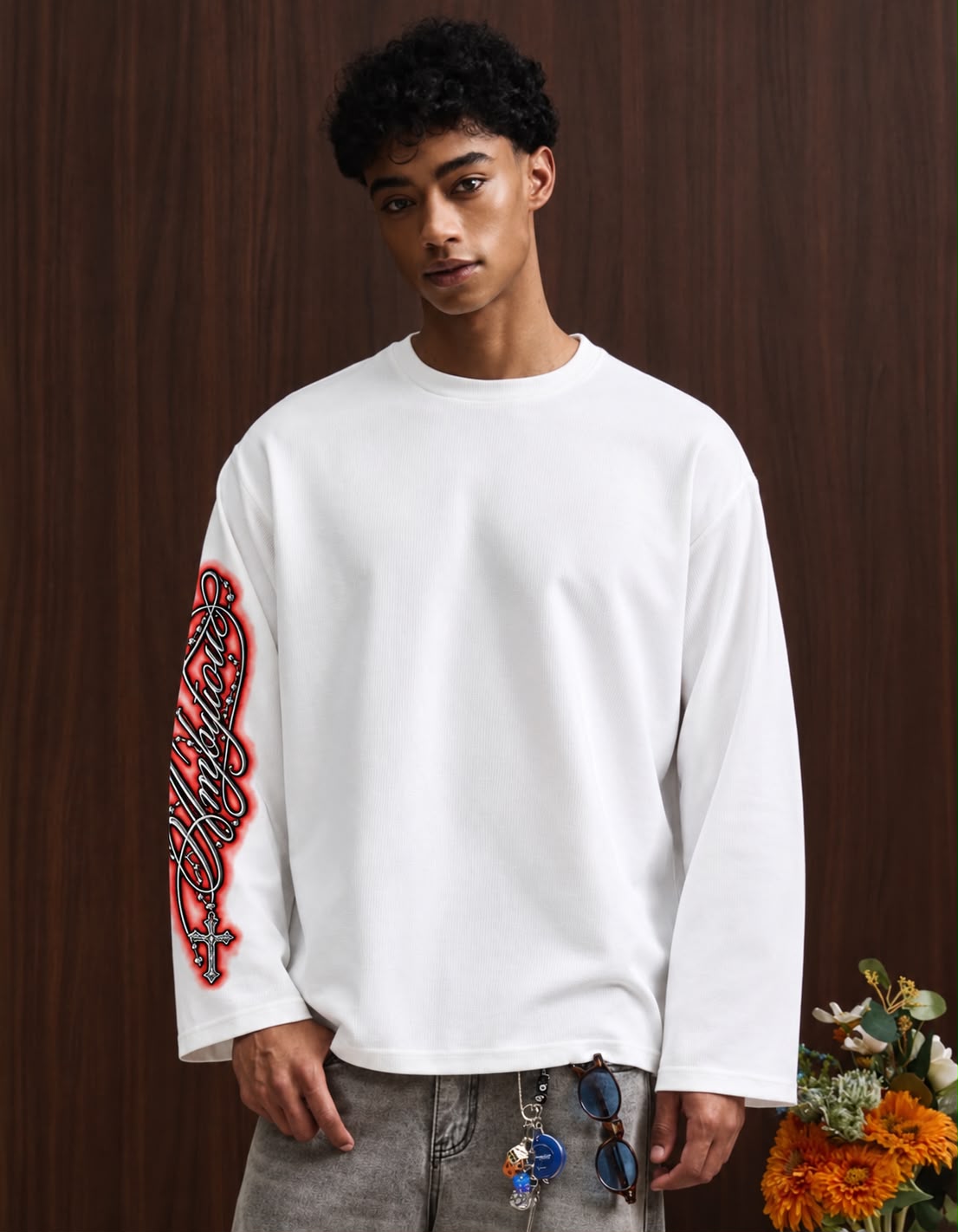 LONGSLEEVE BUTNOT AMBITIONS CROSS