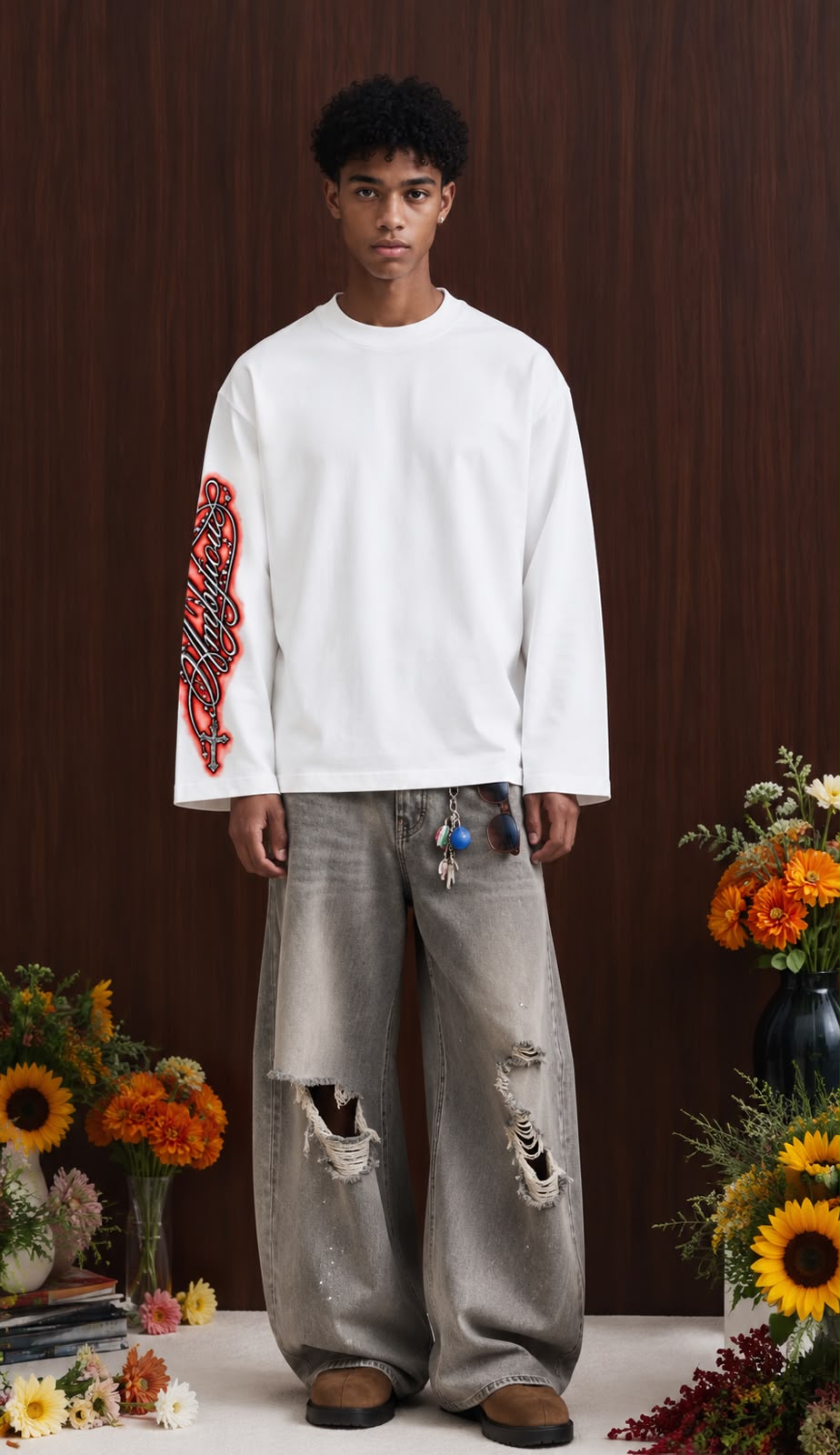 LONGSLEEVE BUTNOT AMBITIONS CROSS