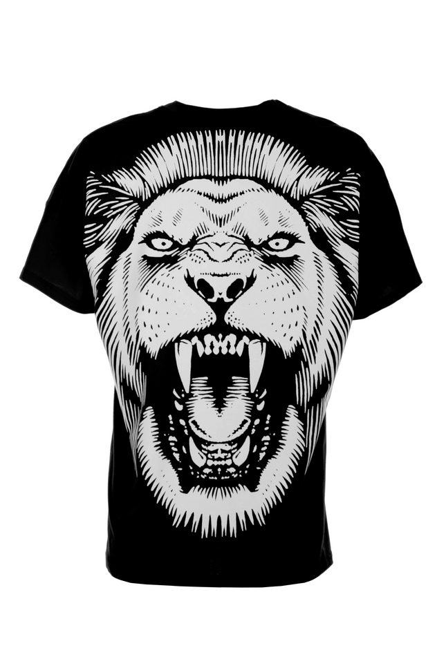 T-SHIRT STAMPA LEONE