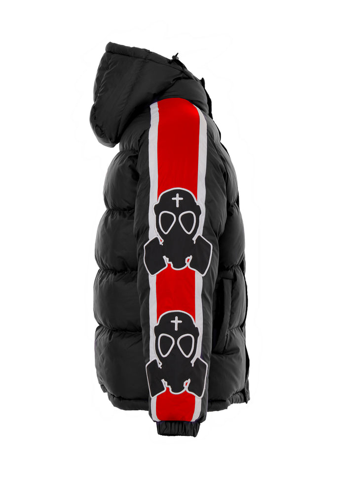 BOMBER RICAMO LOGHI MASK