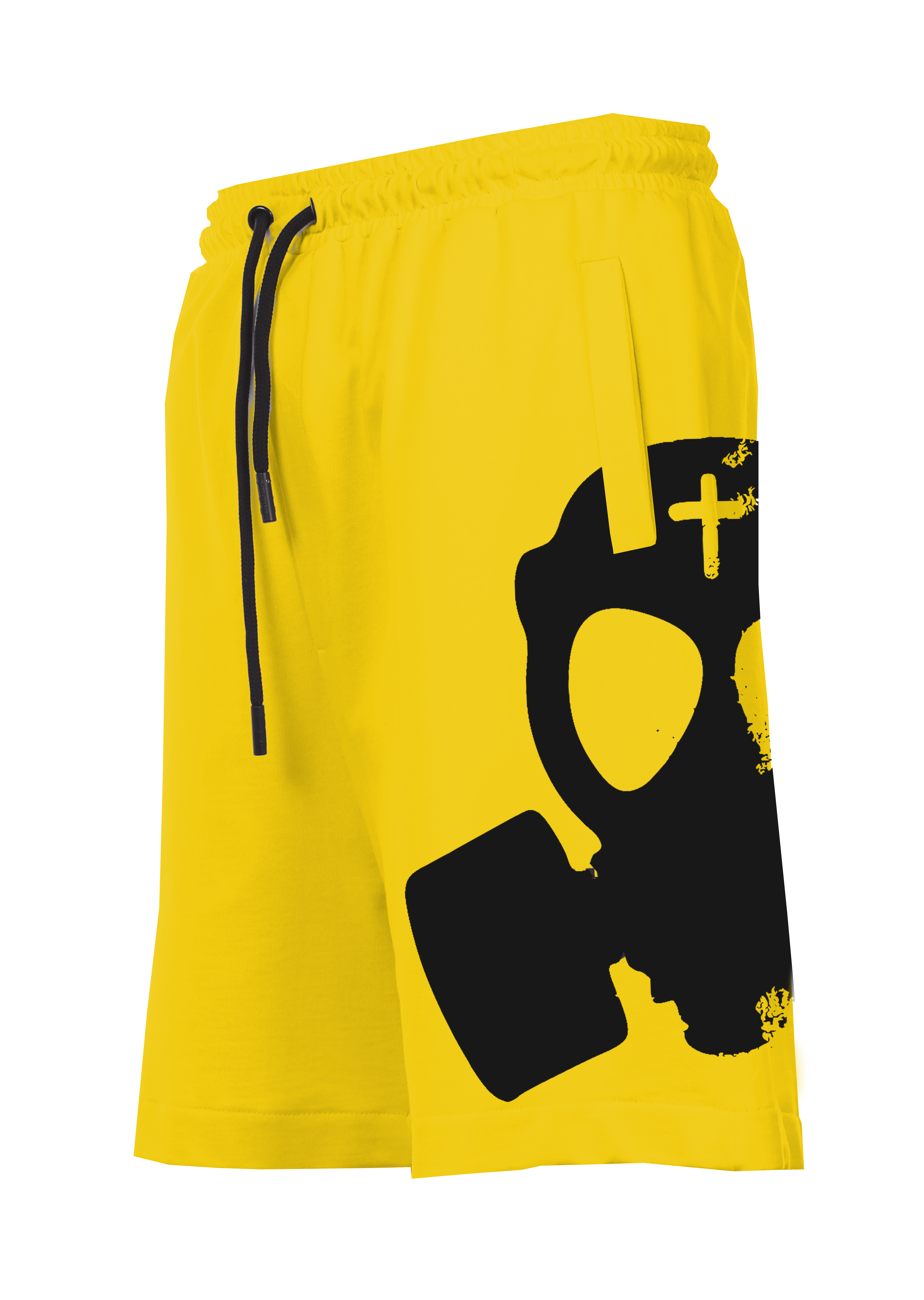 SHORTS BUTNOT LOGO FRANTUMATO