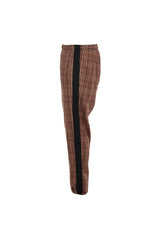 MAIS PAS LE PANTALON TARTAN À BANDES