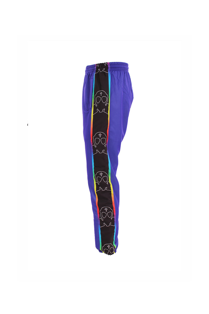 TROUSERS WITH MULTICOLOR BAND