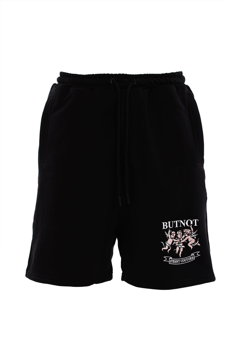 SHORTS WITH ANGEL EMBROIDERY