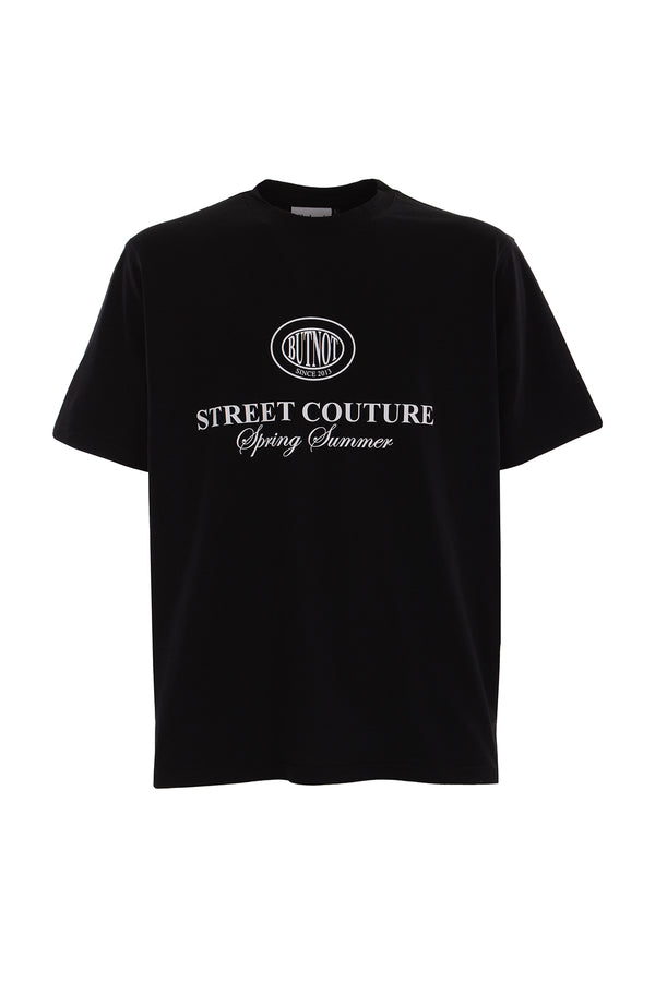 T-SHIRT WITH STREET COUTURE PRINT