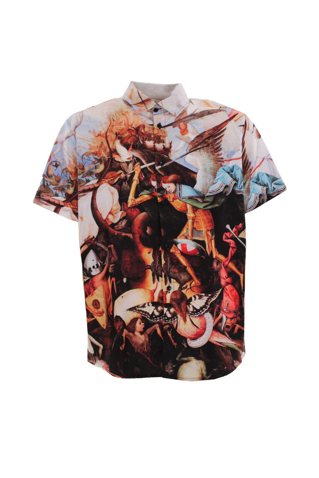 CHEMISE IMPRIMÉ PEINTURE