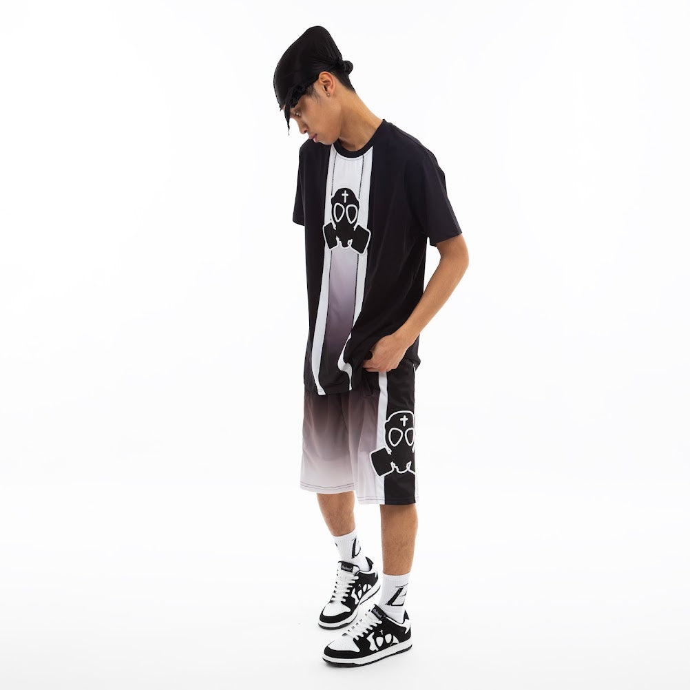 SHADED TRIACETATE SHORTS LOGO MASK