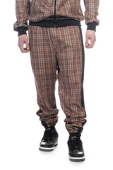 MAIS PAS LE PANTALON TARTAN À BANDES
